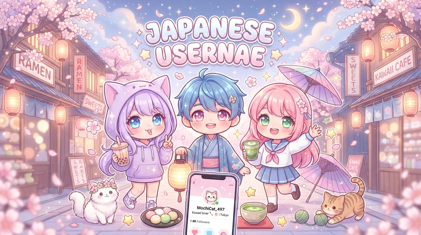 Japanese Usernames