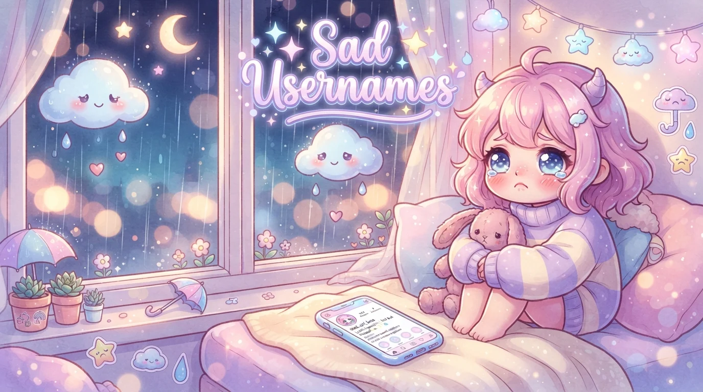 Sad Usernames