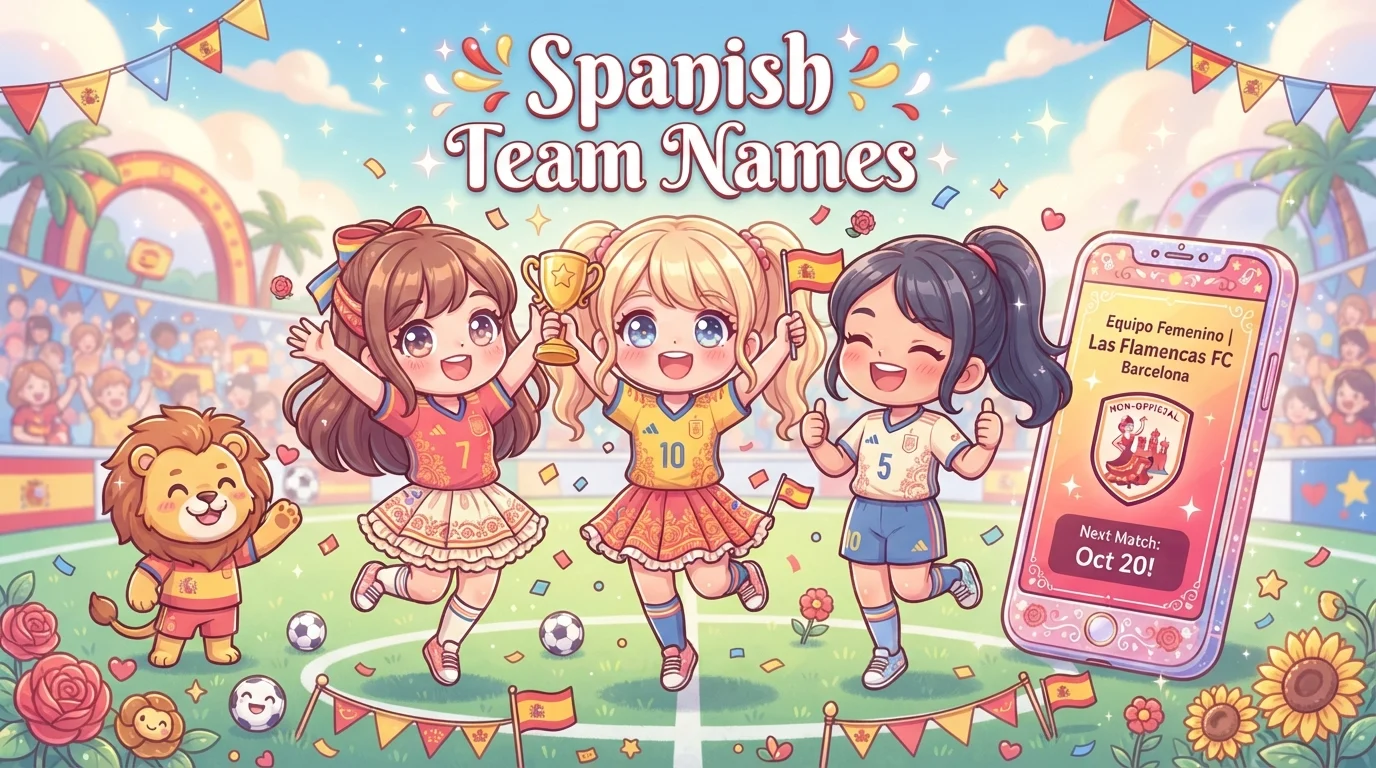 Spanish Team Names