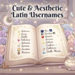 Latin Usernames
