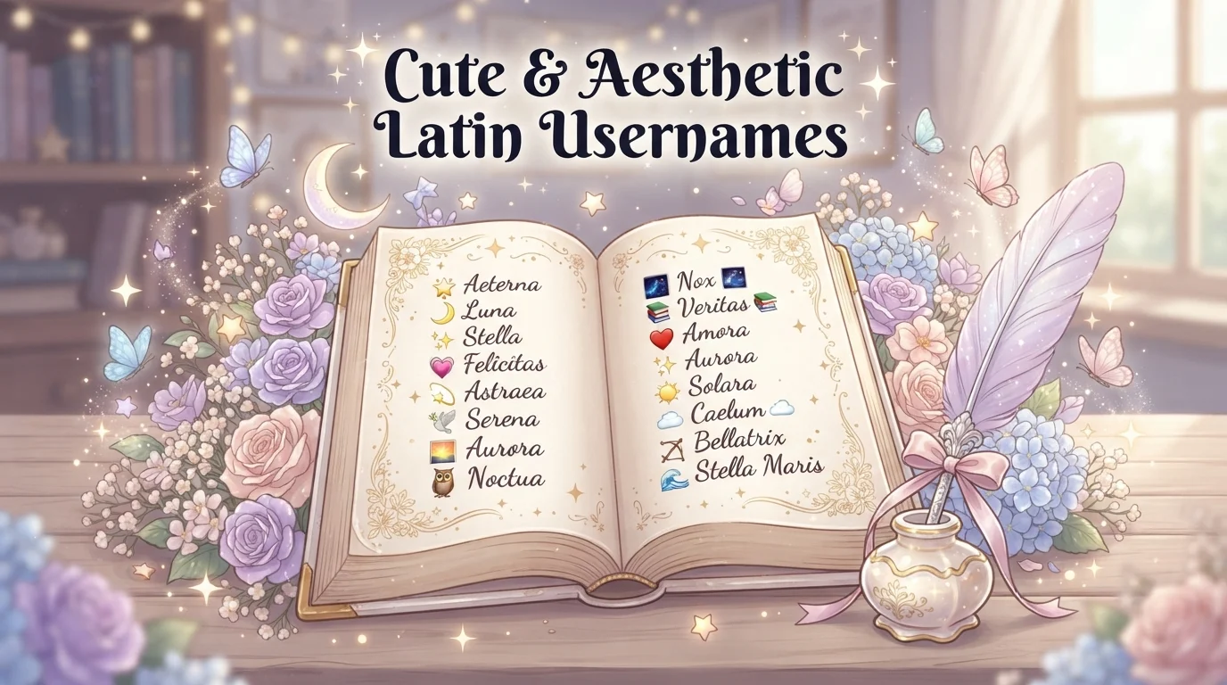 Latin Usernames
