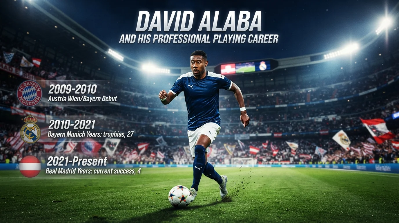 David Alaba and His Professional Playing Career
