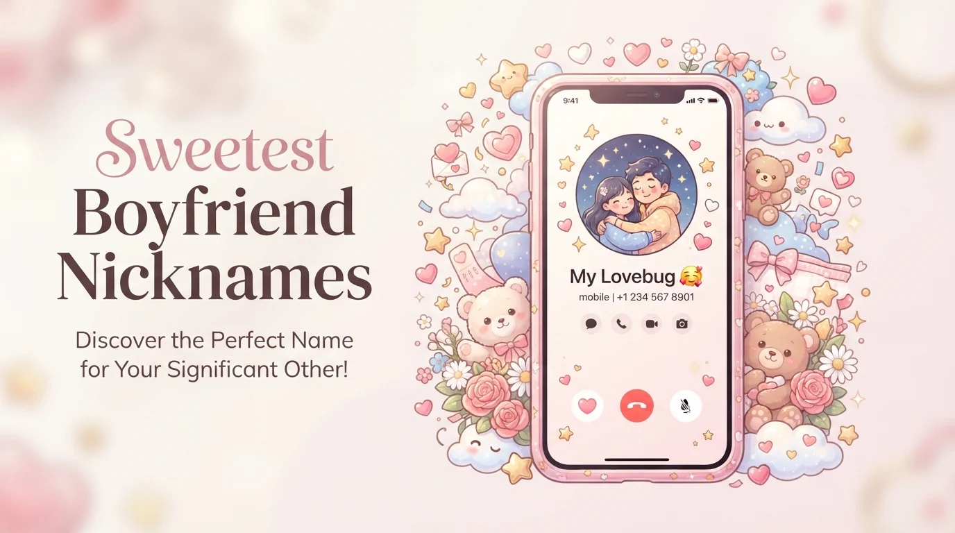 Boyfriend Nicknames